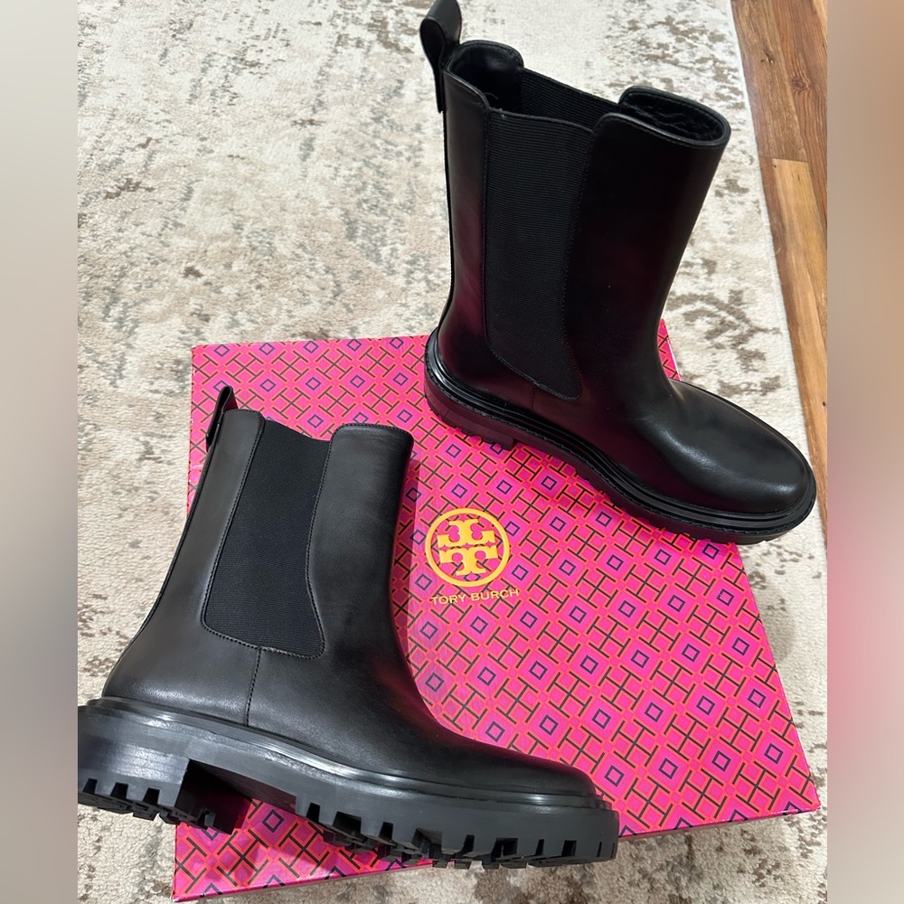 Tory Burch Benton Leather Boot